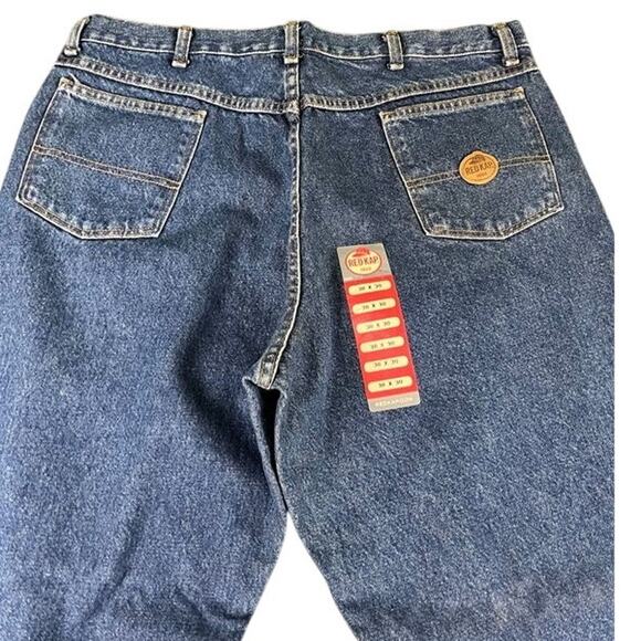Red Kap 1923 Denim Jeans 38x30 Relaxed Fit Work Jeans Men's NWT Vintage - Picture 4 of 11